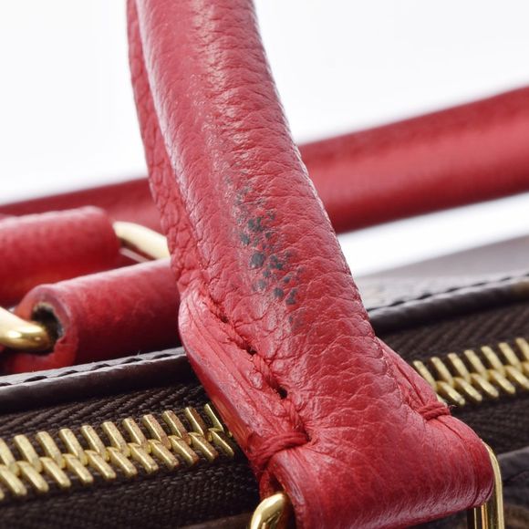 Louis Vuitton Tournel PM Cerise Canvas Shoulder Bag - Picture 10 of 11